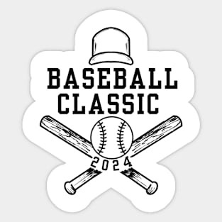 Baseball Sticker